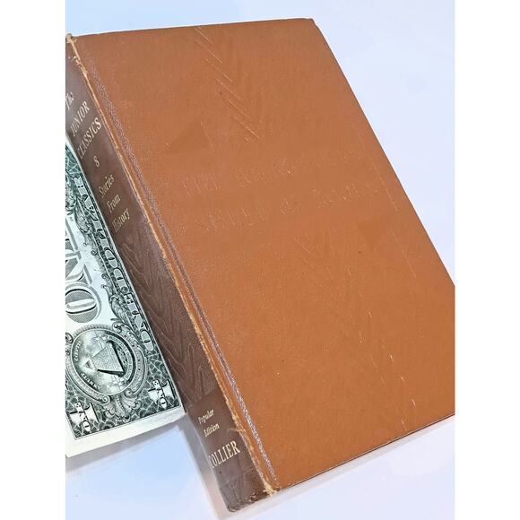 The Junior Classics Volume 8: Stories from History, Illustrated (1938 HC) - Picture 8 of 13